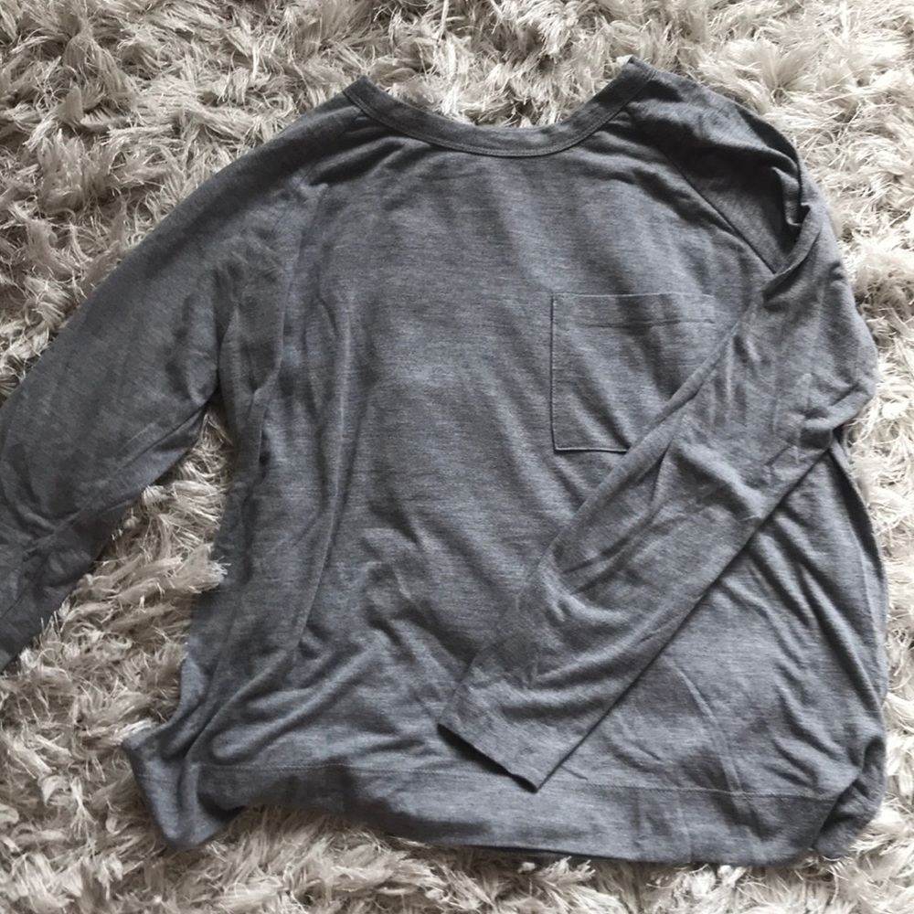 Classic Grey Top from Zara